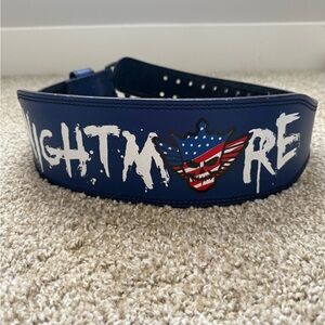 Cody Rhodes Blue Weightlifting Belt